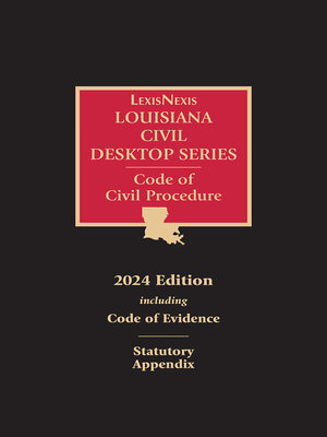 cover image of LexisNexis Louisiana Civil Desktop Series